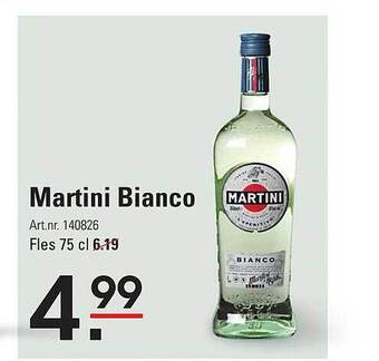 Sligro Martini bianco aanbieding
