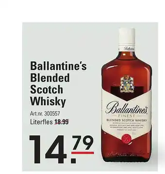 Ballantine's blended scotch whisky