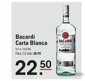 Bacardi carta blanca