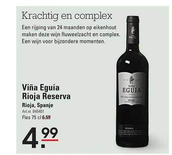 Viña eguía rioja reserva