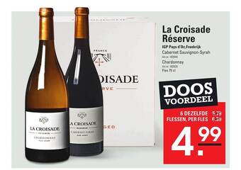 Sligro La croisade réserve aanbieding