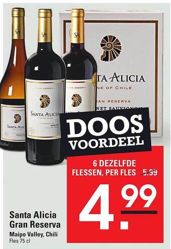 Sligro Santa alicia gran reserva aanbieding