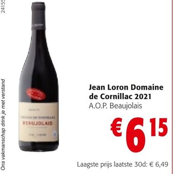 Colruyt Jean Loron Domaine De Cornillac 2021 aanbieding