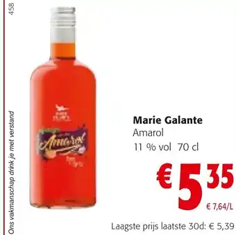 Colruyt Marie Galante Armarol 11% Vol 70cl aanbieding