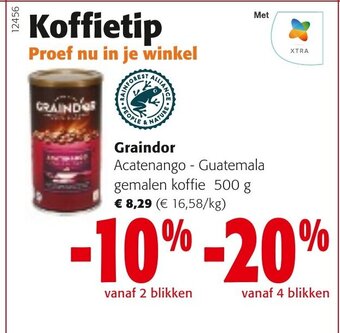 Colruyt Graindor Acatenango - Guatemala Gemalen Koffie 500g aanbieding