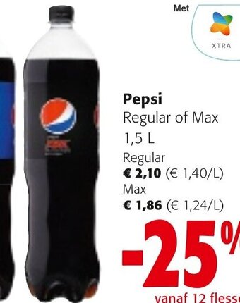 Colruyt Pepsi Max aanbieding
