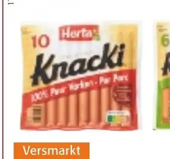 Colruyt Herta Knacki Original 10 Stuks 350g aanbieding