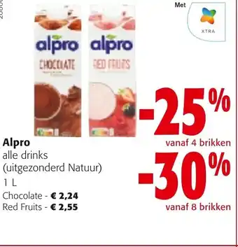 Colruyt Alpro 1L Chocolate of Red Fruits aanbieding