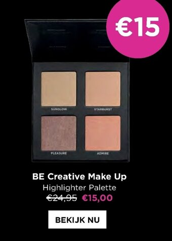 ICI PARIS XL Be Creative Make Up Highlighter Palette aanbieding