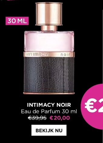 ICI PARIS XL Intimacy Noir Eau de Parfum 30ml aanbieding