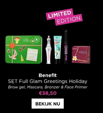 Benefit Set Full Glam Greetings Holiday