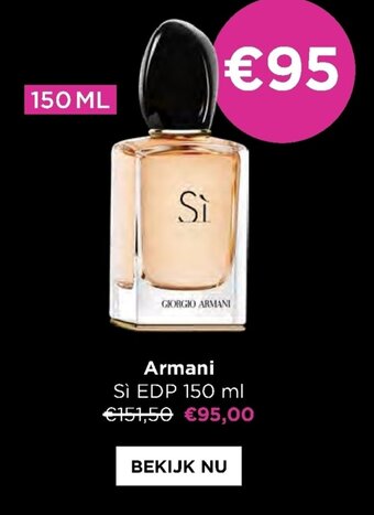 ICI PARIS XL Armani Si EDP 150ml aanbieding