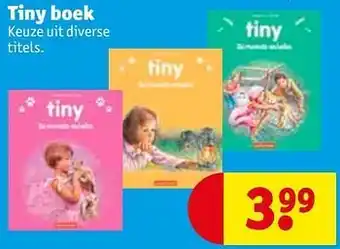Kruidvat Tiny boek aanbieding