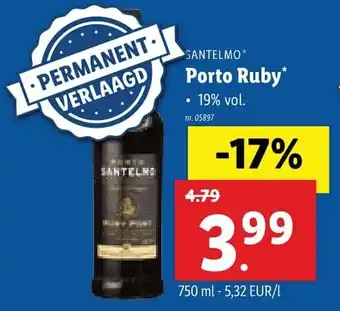 Lidl Santelmo Porto Ruby aanbieding