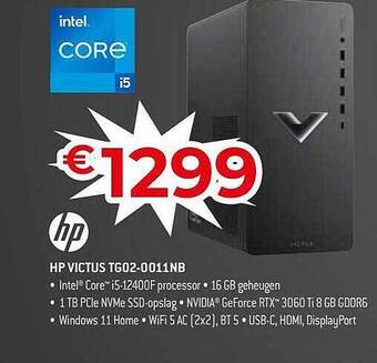 Exellent Hp victus tg02-0011nb aanbieding