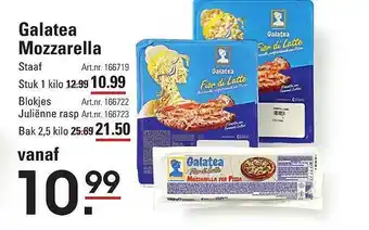 Sligro Galatea mozzarella aanbieding