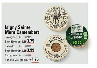 Sligro Isigny sainte mère camembert aanbieding