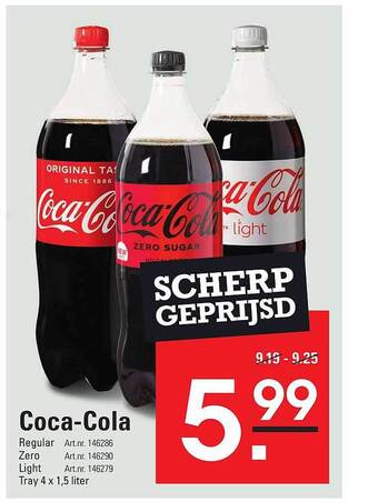Sligro Coca-cola aanbieding