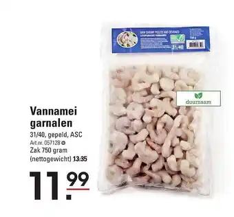 Vannamei garnalen