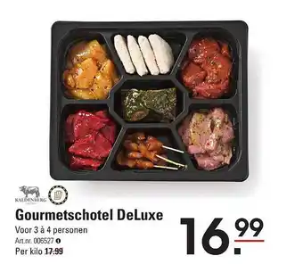Gourmetschotel deluxe