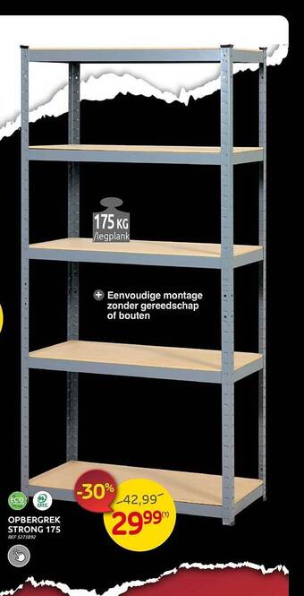 Brico Opbergrek strong 175 aanbieding