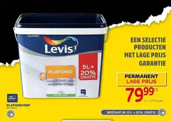 Brico Plafondverf levis aanbieding