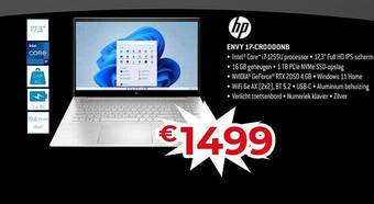 Exellent Hp envy 17-cr0000nb aanbieding