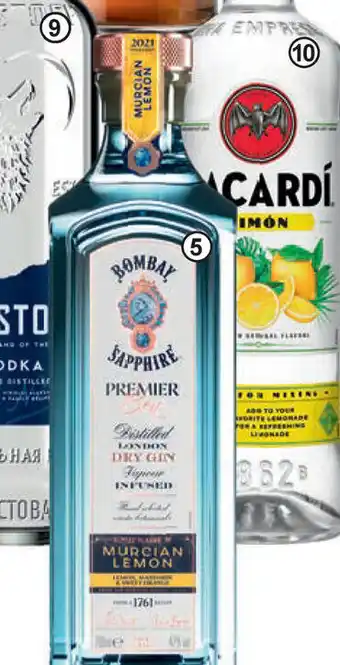 Cora Gin Bombay premier cru 47° 70cl aanbieding