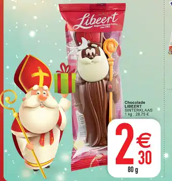 Cora Chocolade libeert sinterklaas 80g aanbieding