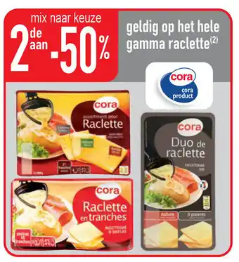 Cora product raclette