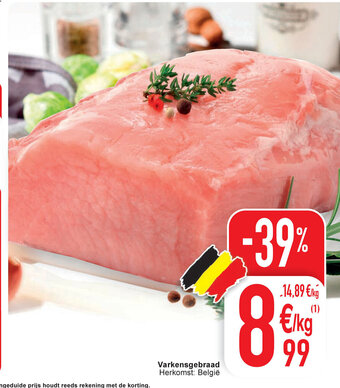 Cora Varkensgebraad aanbieding