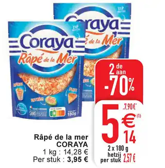 Coraya rape de la mer 180g