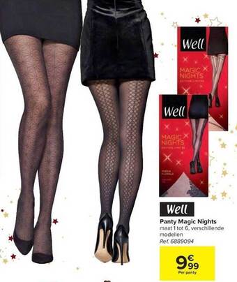 Carrefour Well panty magic nights aanbieding