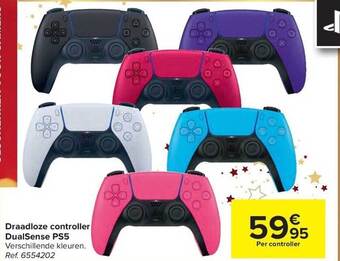 Carrefour Draadloze controller dualsense ps5 aanbieding