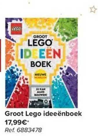 Carrefour Groot lego ideeënboek aanbieding
