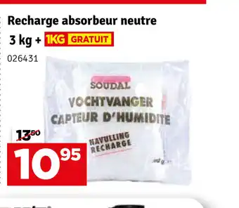 Recharge absorbeur neutre 3kg