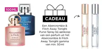 Abercrombie & Fitch Away Tonight Purse Spray Bij aankoop van een Parfum uit het Tonight Gamma van min 50ml