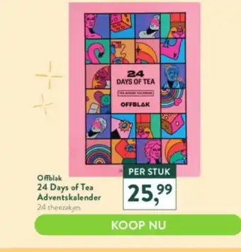 Holland & Barrett Offblak 24 Days of Tea Adventskalendar aanbieding
