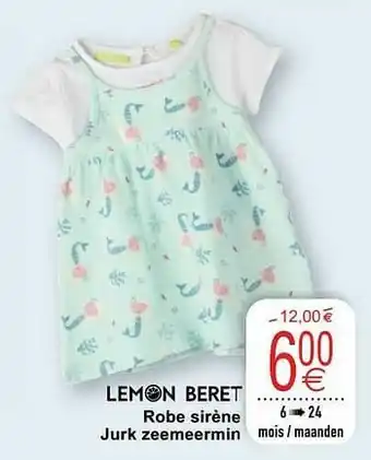 Cora Robe sirène jurk zeemeermin aanbieding