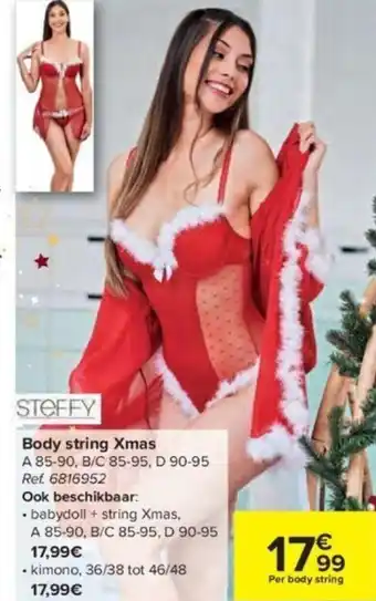 Steffy Body String Xmas