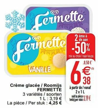 Crème glacée - roomijs fermette