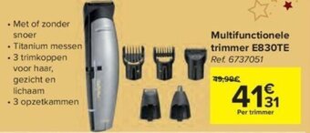 Multifunctionele Trimmer E830TE