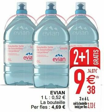 Cora Evian aanbieding