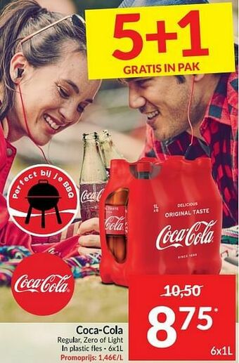 Intermarché Coca-cola regular zero of light aanbieding