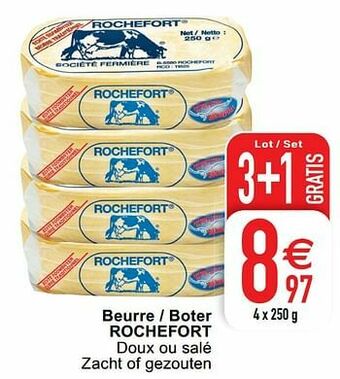 Cora Beurre - boter rochefort aanbieding