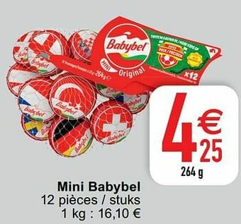 Cora Mini babybel aanbieding