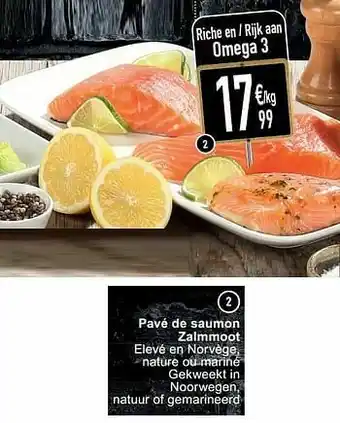 Cora Pavé de saumon zalmmoot aanbieding
