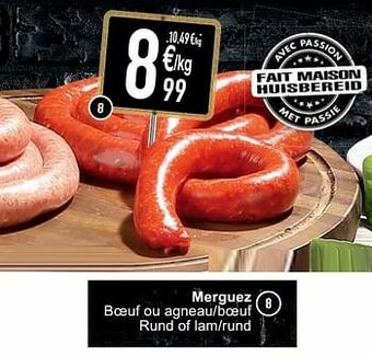 Cora Merguez aanbieding