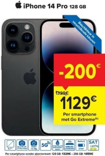 Carrefour iPhone 14 Plus 128GB aanbieding