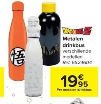 Carrefour Dragonball Z Metalen Drinkbus aanbieding